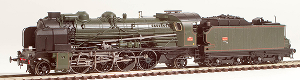 REE Modeles MB-054 - French Steam Locomotive Class 141 of the SNCF - Depot MONTLUCON